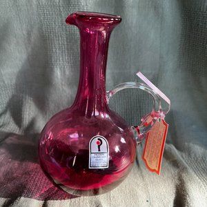 Pilgrims Genuine Cranberry Glass